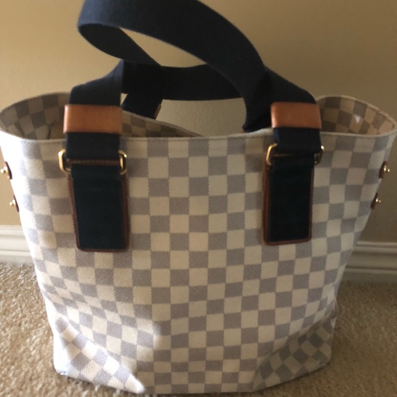 ❤️Sold❤️ LOUIS VUITTON Cabas PM Damier Azur Tote - Picture 8 of 8